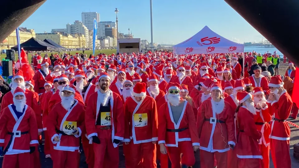 Brighton Santa Dash